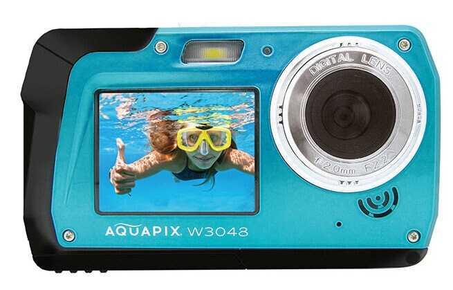 Aparat AQUAPIX W3048 Lodowy niebieski