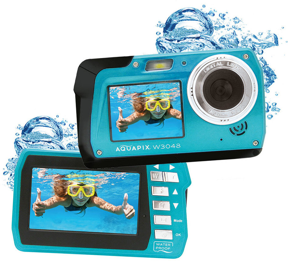 Aparat AQUAPIX W3048 Lodowy niebieski