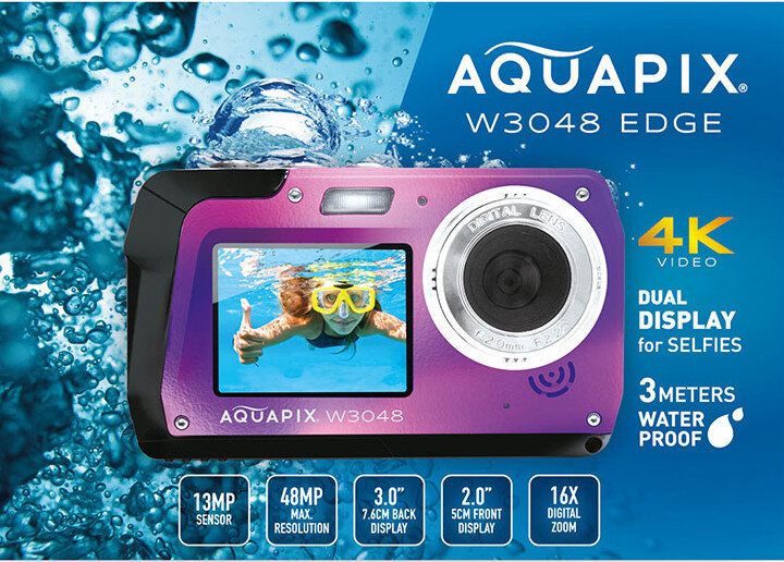 Aparat AQUAPIX W3048 Edge Fiolet