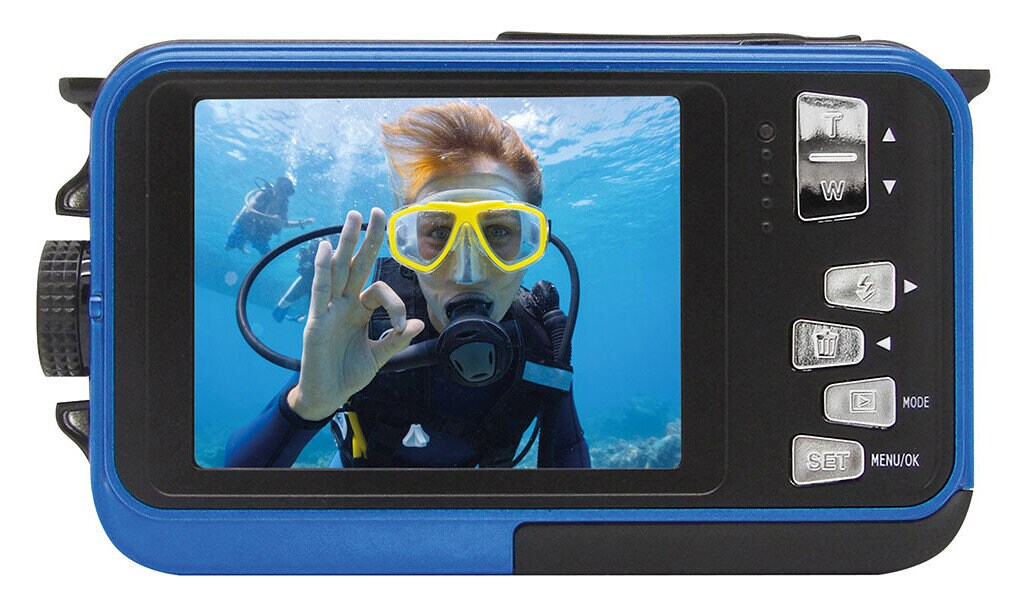Aparat AQUAPIX W3027 Wave Granatowy