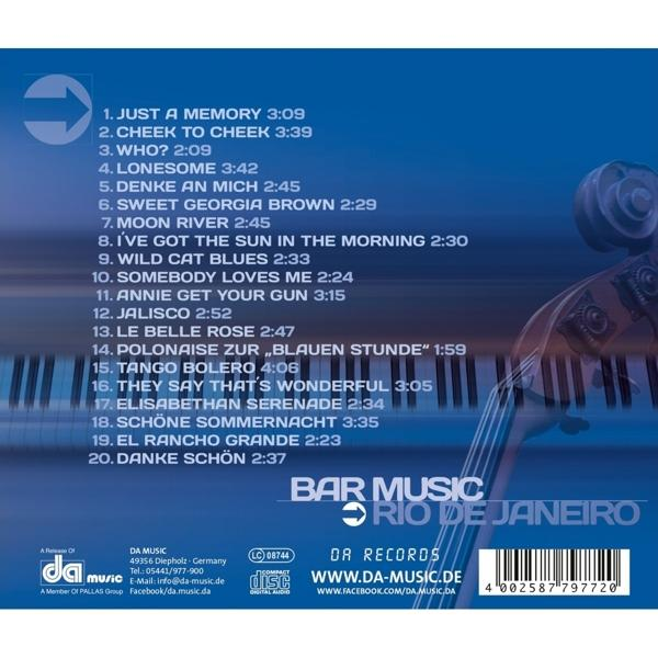 VARIOUS - Bar Music - Rio De Janeiro  - (CD)