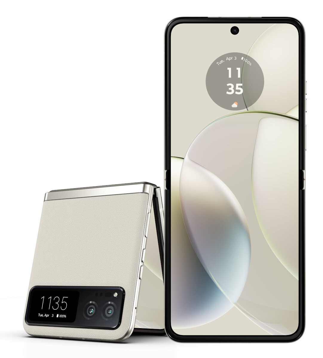 Motorola razr 40クリーム 8GB 256GB Smartfon MOTOROLA Razr 40 5G 8/256GB Kremowy (Vanilla Cream