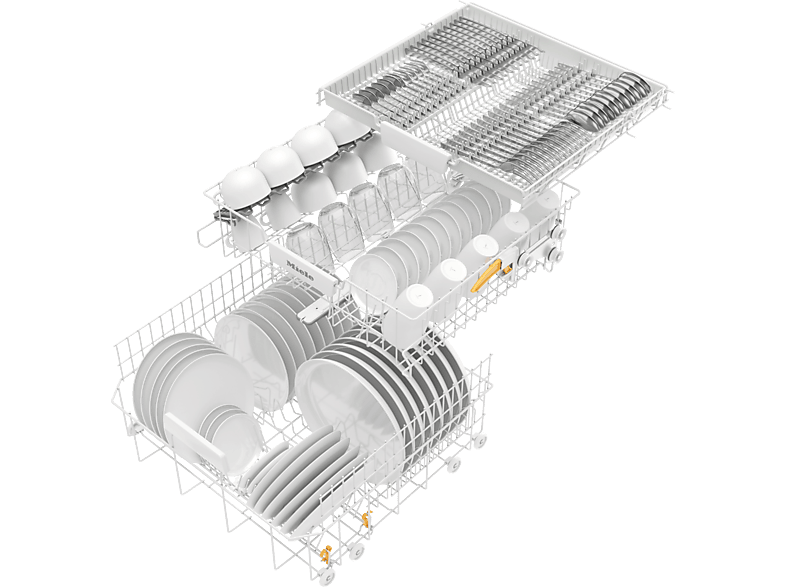 MIELE G 5150 SCVi Active Geschirrspüler (vollintegrierbar, 598 mm breit, 45 dB (A), D)