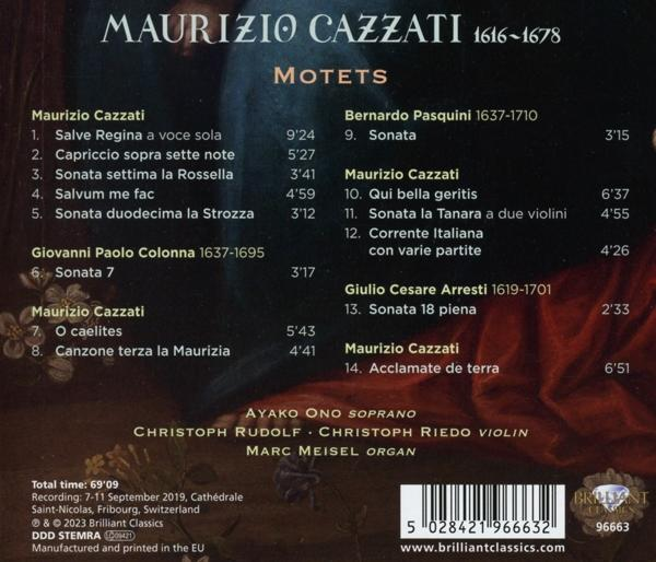 VARIOUS - Cazzati:Motets  - (CD)