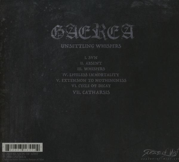 Gaerea - Unsettling Whispers (Digipak)  - (CD)
