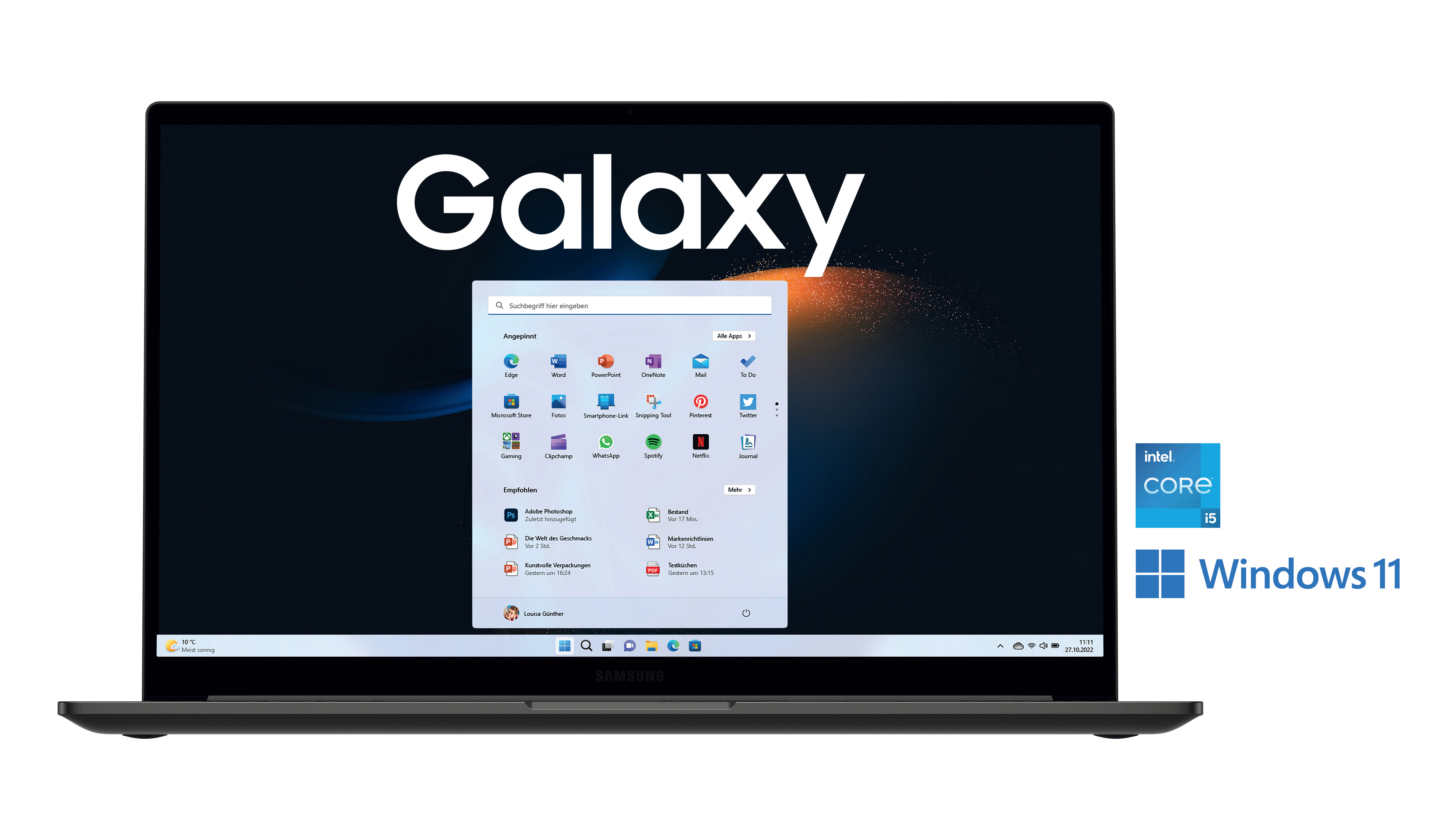 SAMSUNG Galaxy Book3 - 15,6 Zoll - Intel® Core™ i5 i5-1340P - 8 GB - 512 GB - Intel® Arc™ 3 A350M - Windows 11 Home