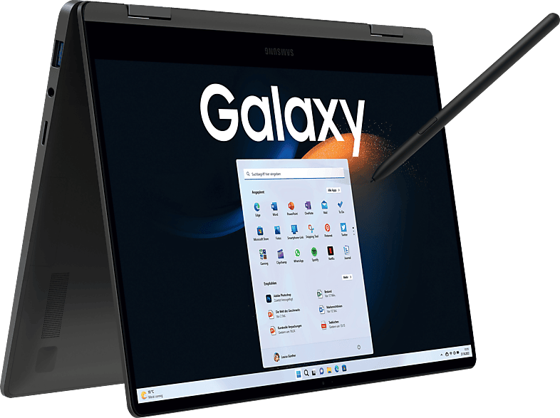 SAMSUNG Galaxy Book3 360, Notebook, mit 13,3 Zoll Display Touchscreen ...