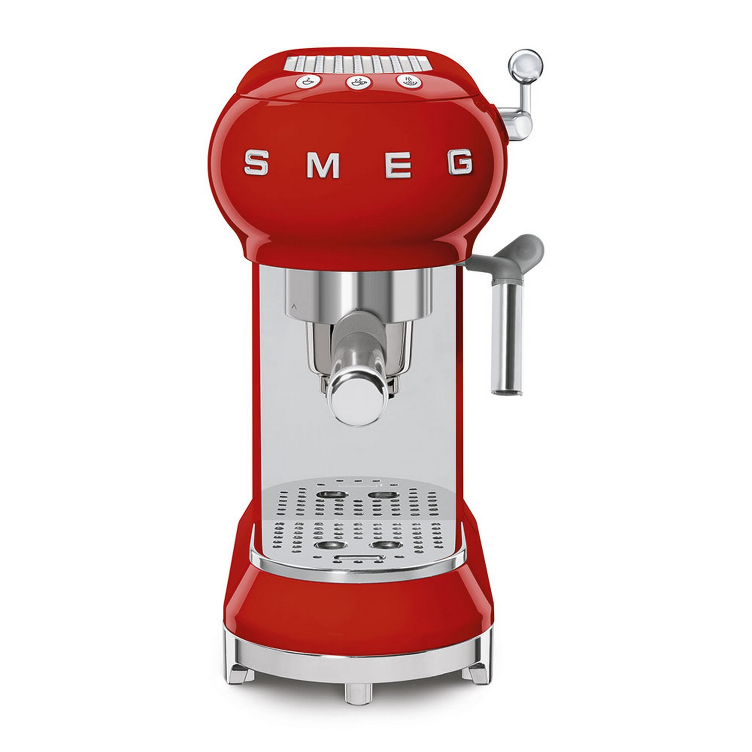 SMEG  50's Style (ECF01RDEU) - Volautomatische espressomachine - Rood