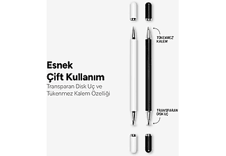 TTEC 2TP104B TouchPen S 2si1 Arada Dokunmatik Ekran Kalemi Beyaz_1