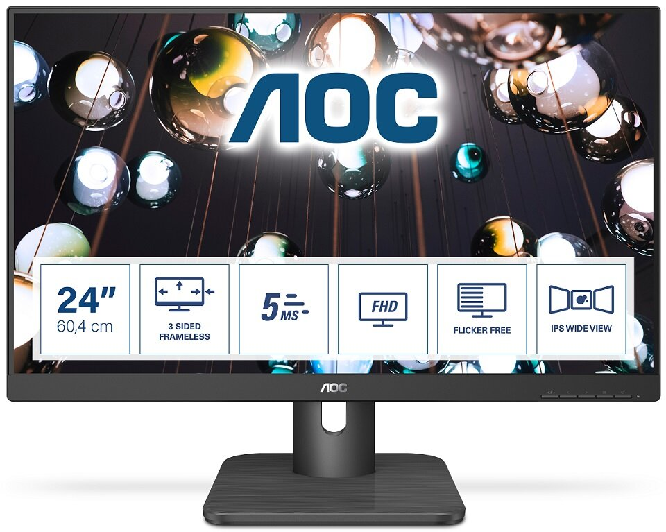 Monitor AOC 24E1Q 23.8 FHD IPS 5ms