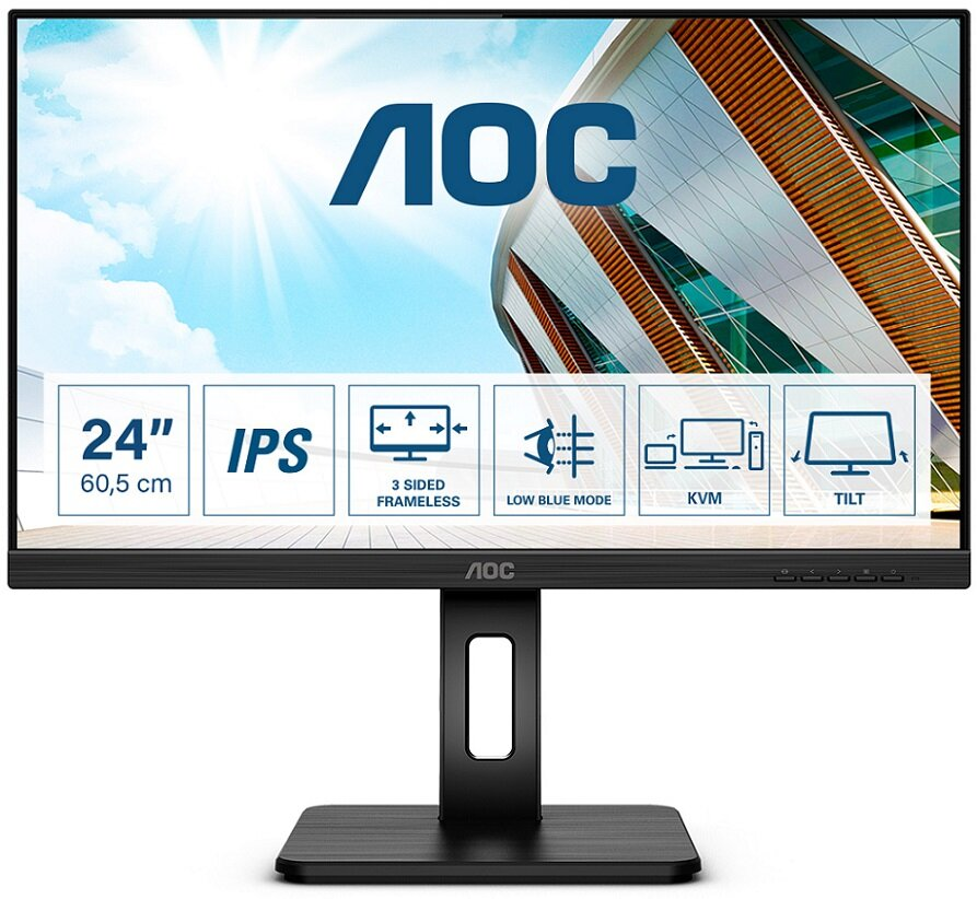 Monitor AOC 24P2C 23.8 FHD IPS 4ms