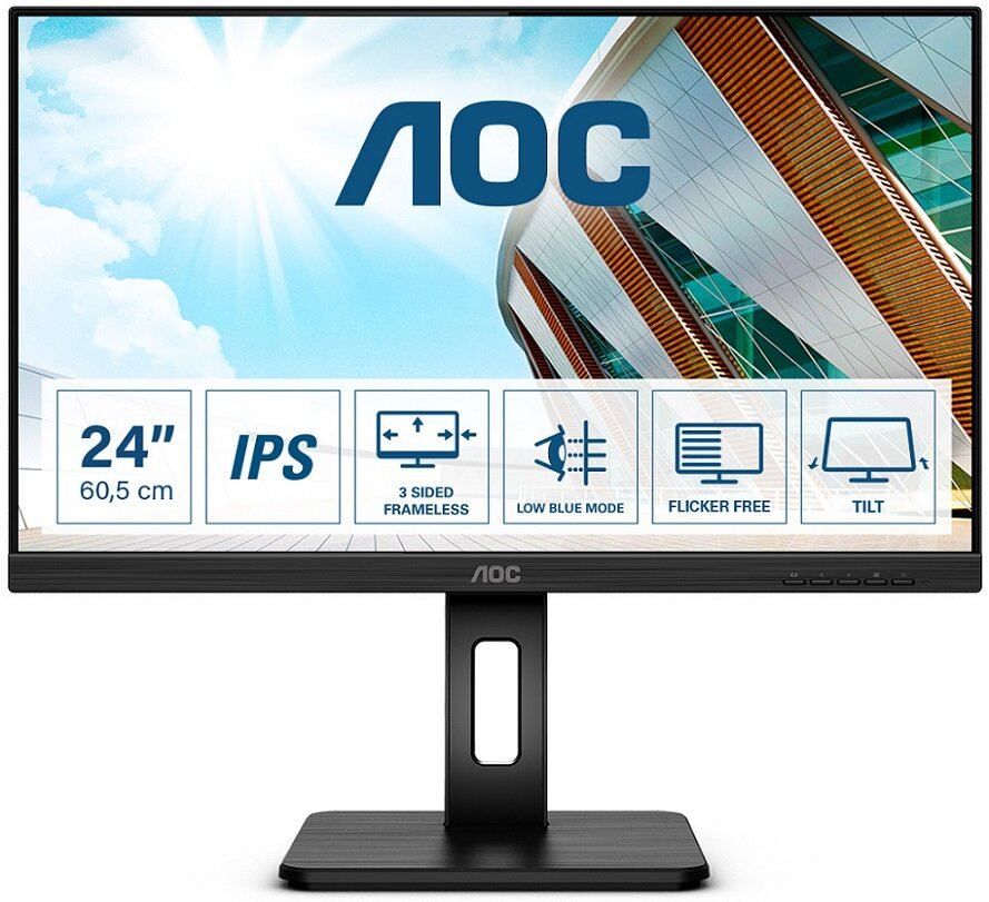 Monitor AOC 24P2Q 23.8 FHD IPS 4ms