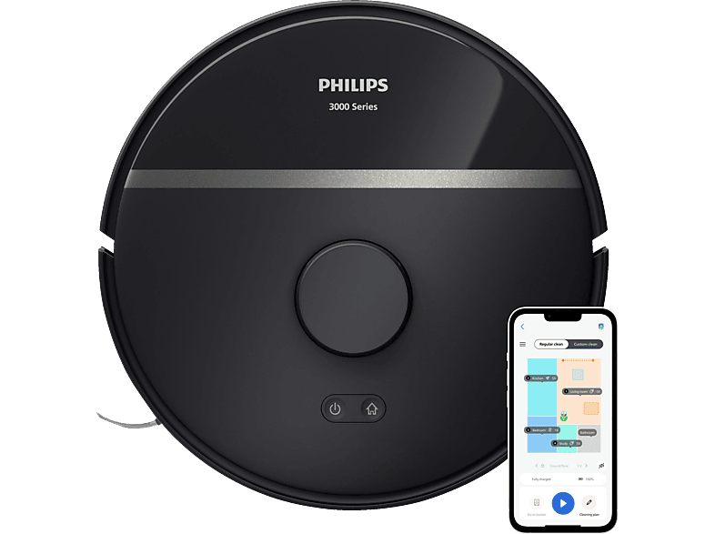 PHILIPS Aqua mit HomeRun connection Saugroboter XU3000/01 Wischfunktion Series und App 3000
