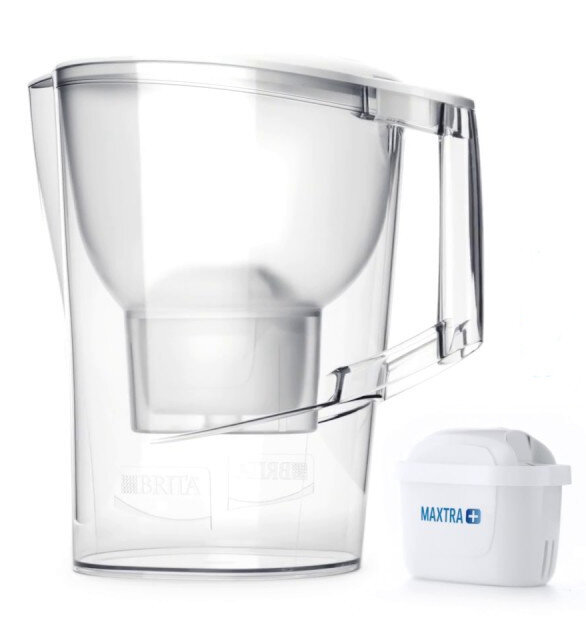Dzbanek filtrujący BRITA ALUNA Biała + Wkład Maxtra Plus Pure Performance