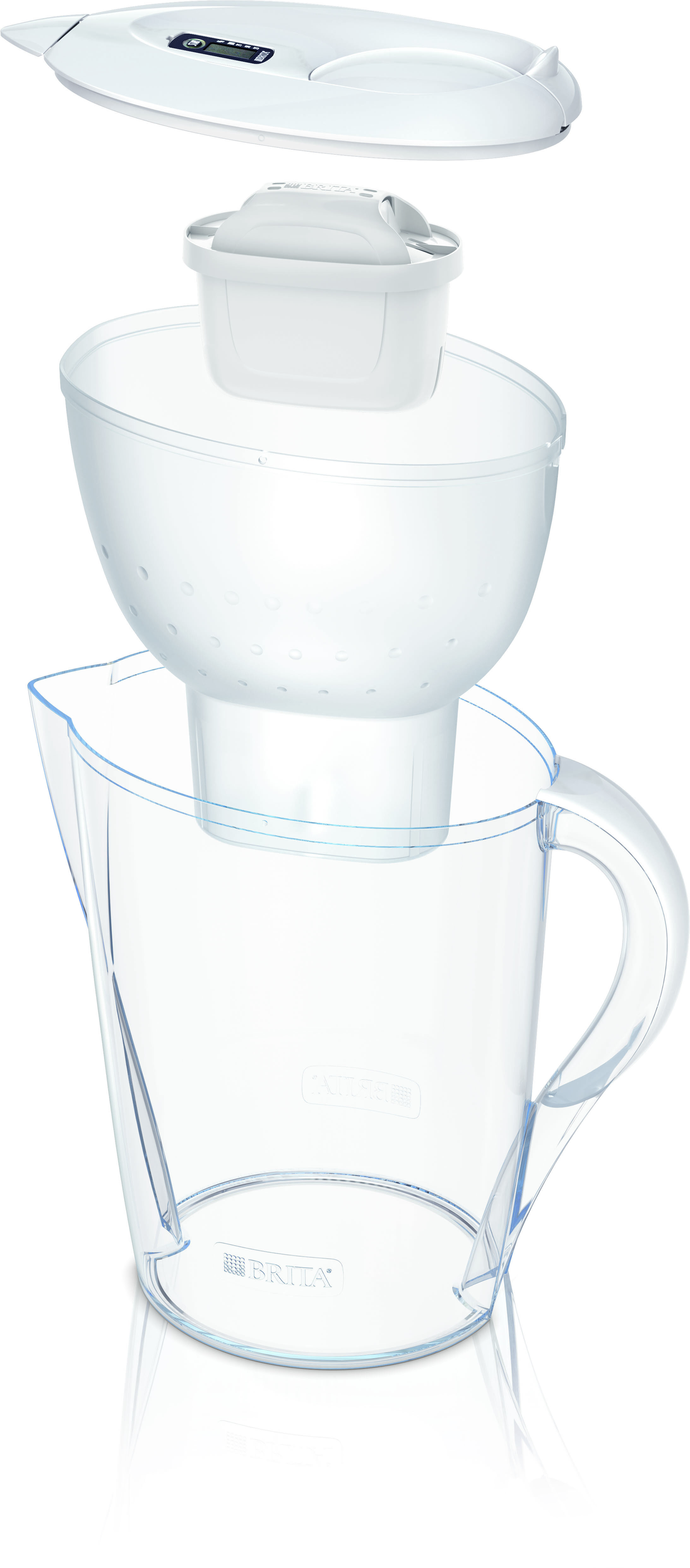 Dzbanek filtrujący BRITA MARELLA XL Biała + 4 Wkłady Maxtra Plus Pure Performance
