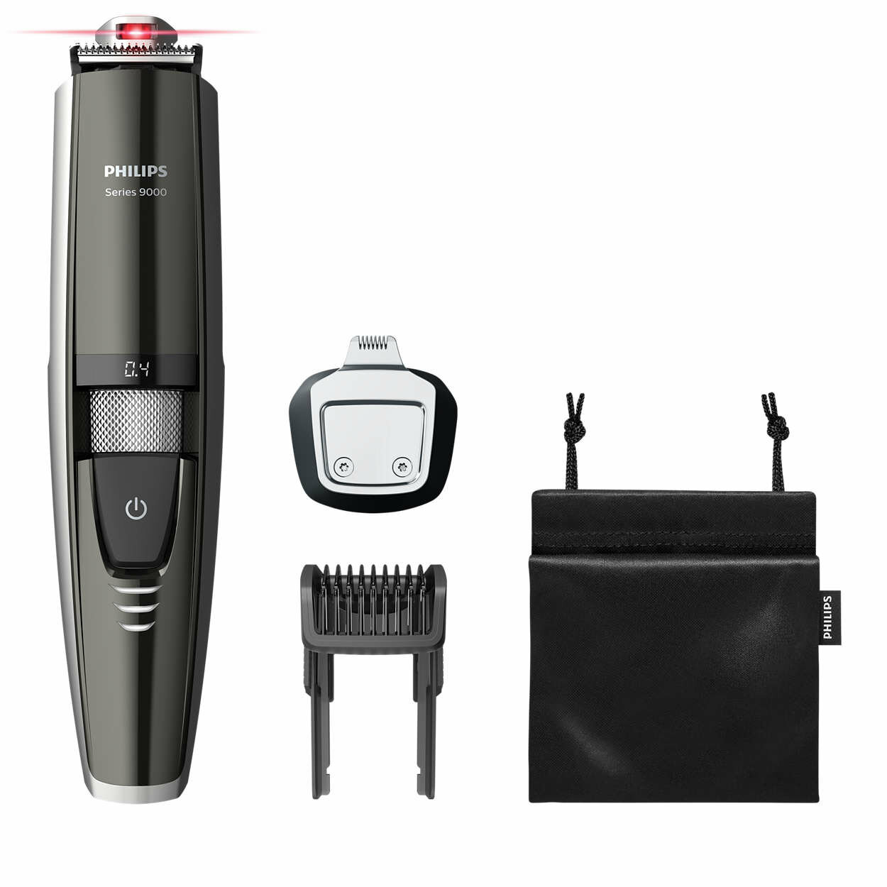 Trymer PHILIPS Beardtrimmer series 9000 BT9297/15 z prowadnicą laserową