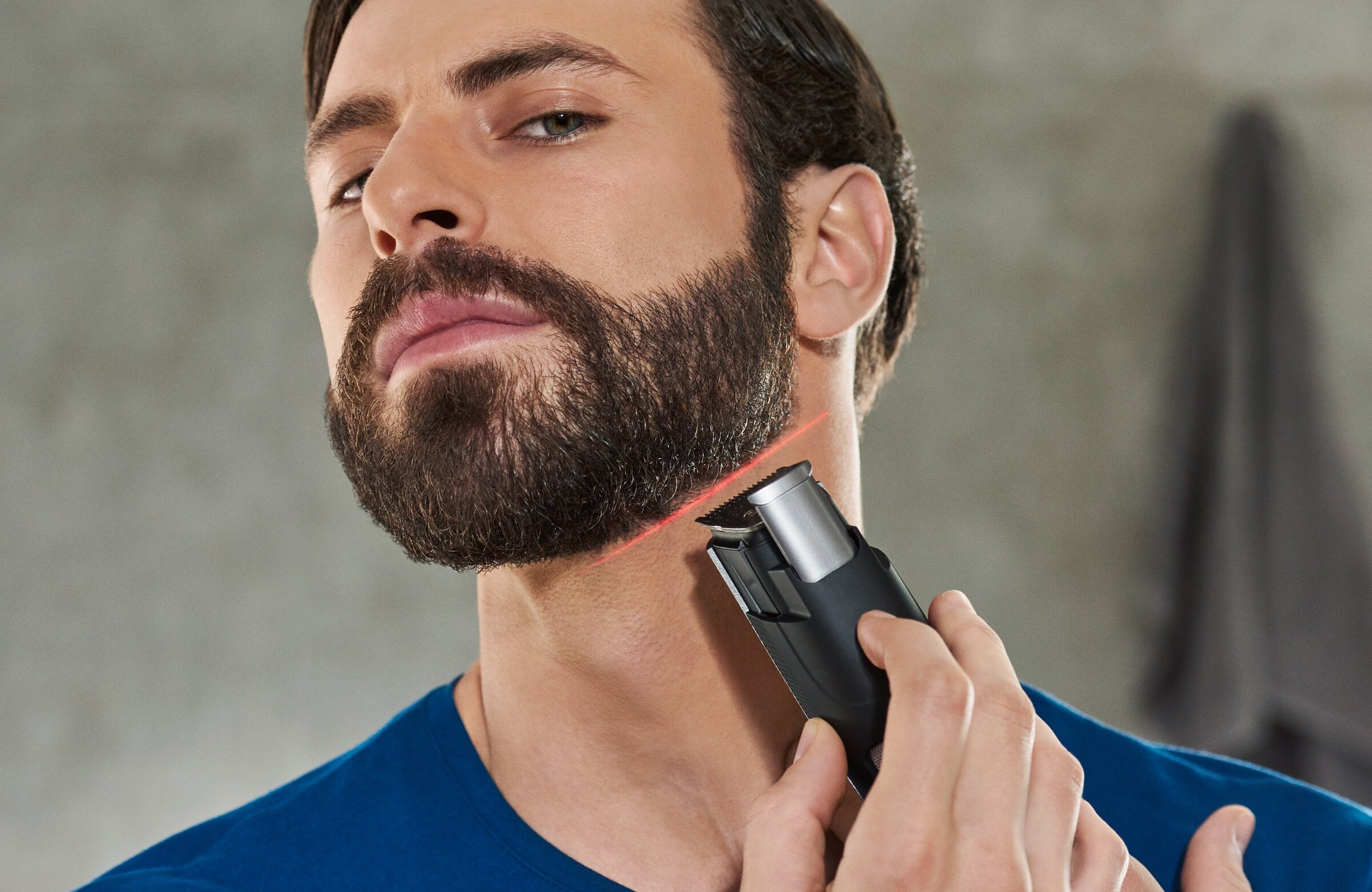 Trymer PHILIPS Beardtrimmer series 9000 BT9297/15 z prowadnicą laserową