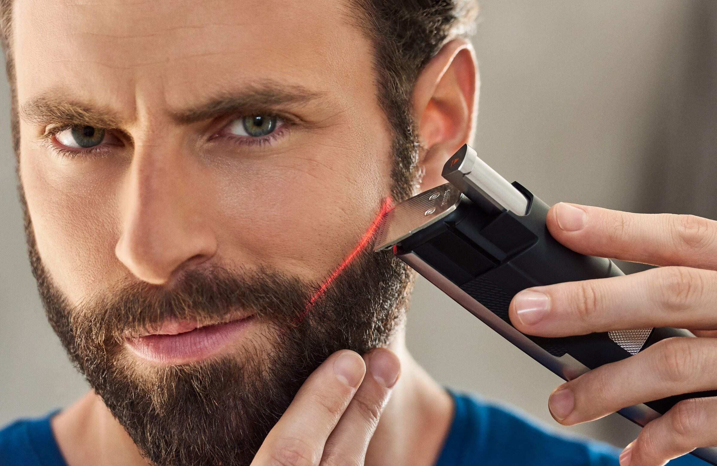 Trymer PHILIPS Beardtrimmer series 9000 BT9297/15 z prowadnicą laserową