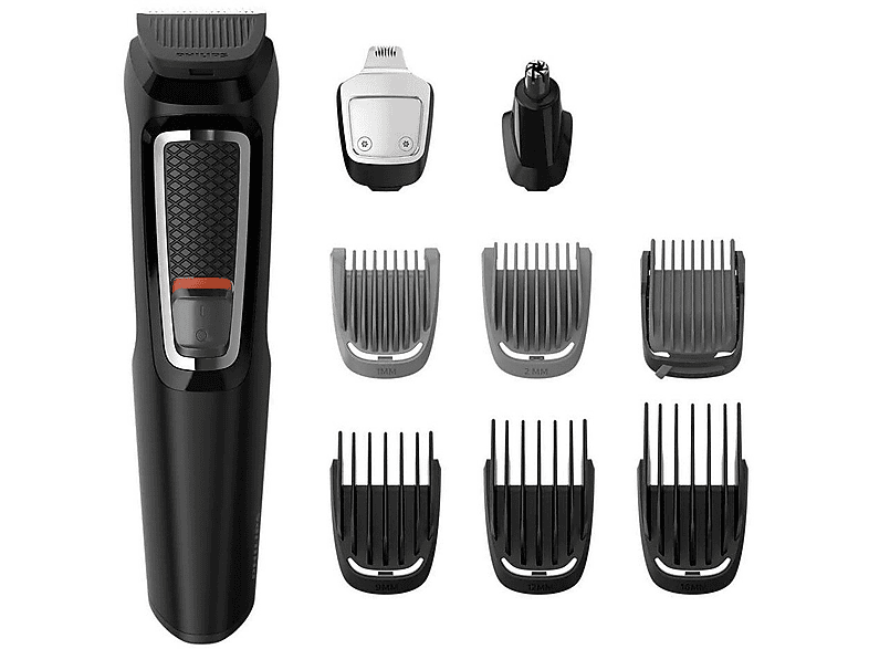 Zdjęcia - Strzyżarka Philips Trymer  Multigroom series 3000 MG3740/15 9w1 Czarno-szary 