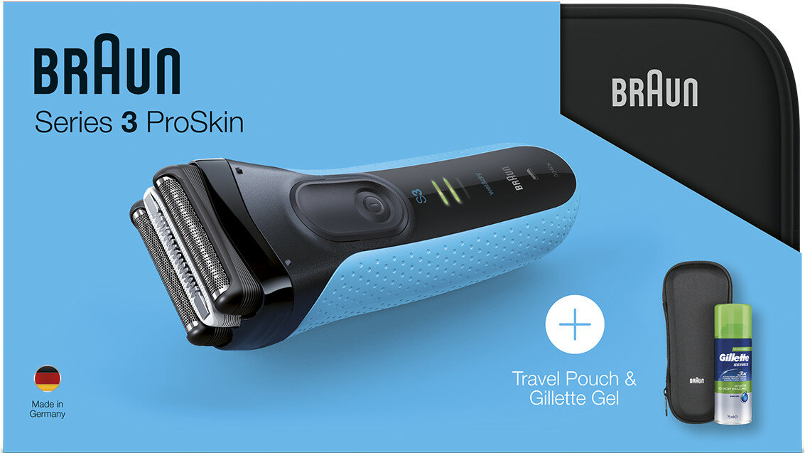 Golarka BRAUN 3040 PoGel Blu