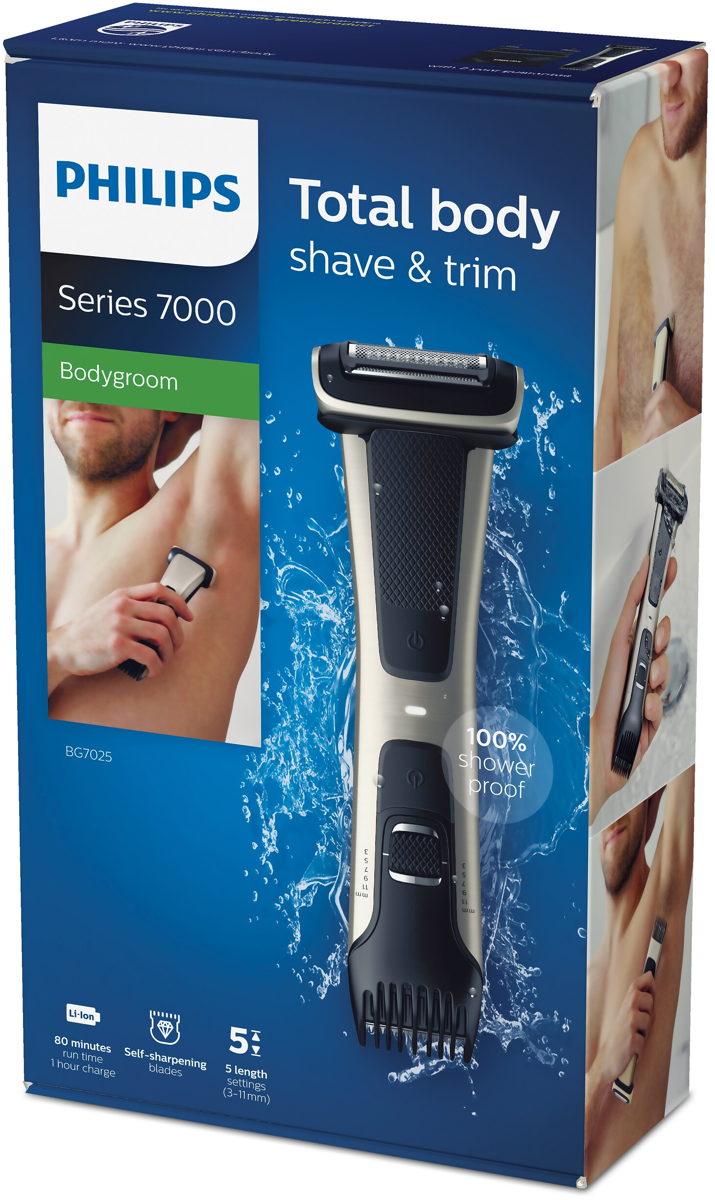 Golarka do ciała PHILIPS Bodygroom Series 7000 BG7025/15