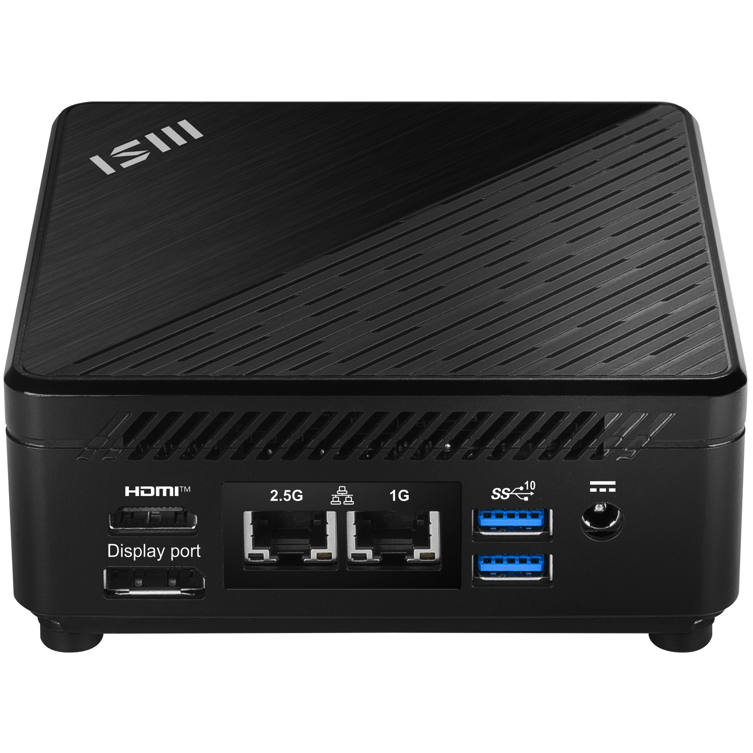 Une console Switch avec un protecteur d'écran appliqué. La console est grise et noire.