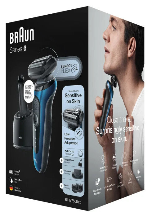 Golarka męska BRAUN Series 6 - 61-B7500cc