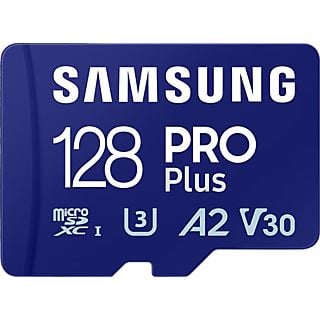 SAMSUNG Carte mémoire PRO Plus microSDXC 128 GB UHS-I (MB-MD128SA/EU)