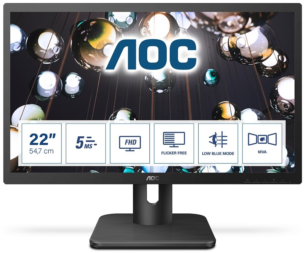 Monitor AOC 22E1Q 21.5 FHD MVA 5ms