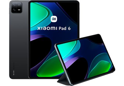 Tablet  Xiaomi Pad 6, 128 Gb, Gravity Gray, 11 WQHD+, 6 GB RAM,  Snapdragon™ 870, Android 13 - MIUI 14 + Funda