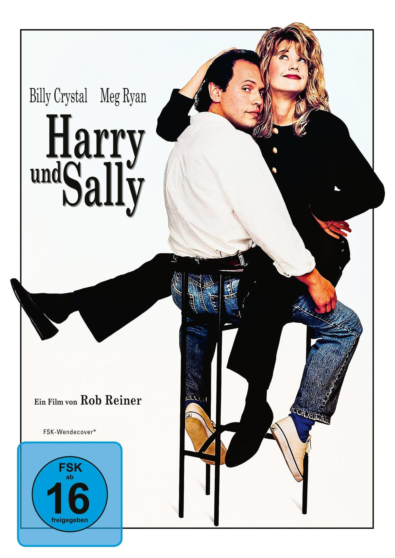 Filmposter, Billy Crystal und Meg Ryan. Der Titel lautet 'Harry und Sally'.