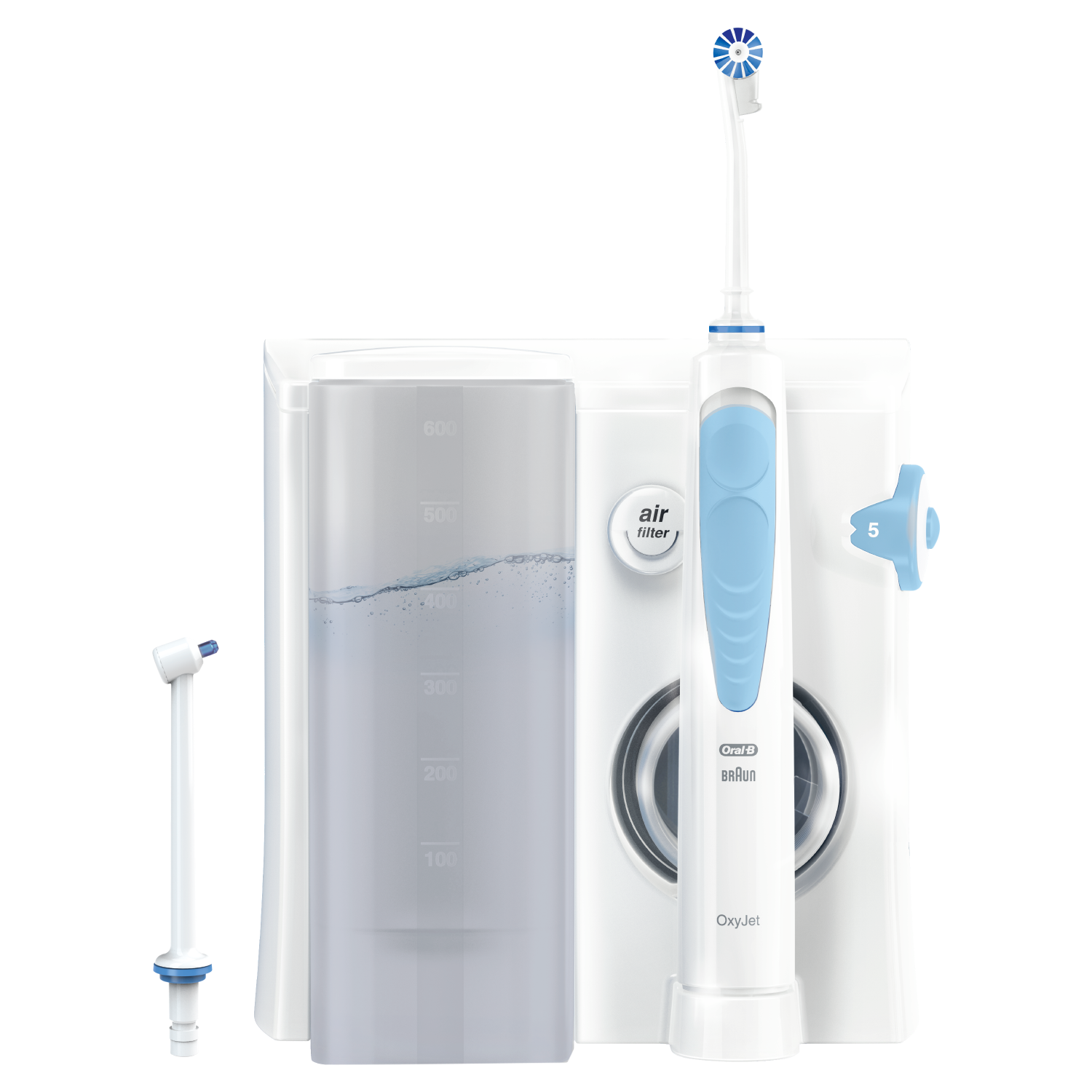 Oral-B OxyJet – Blauw, wit – Waterflosser
