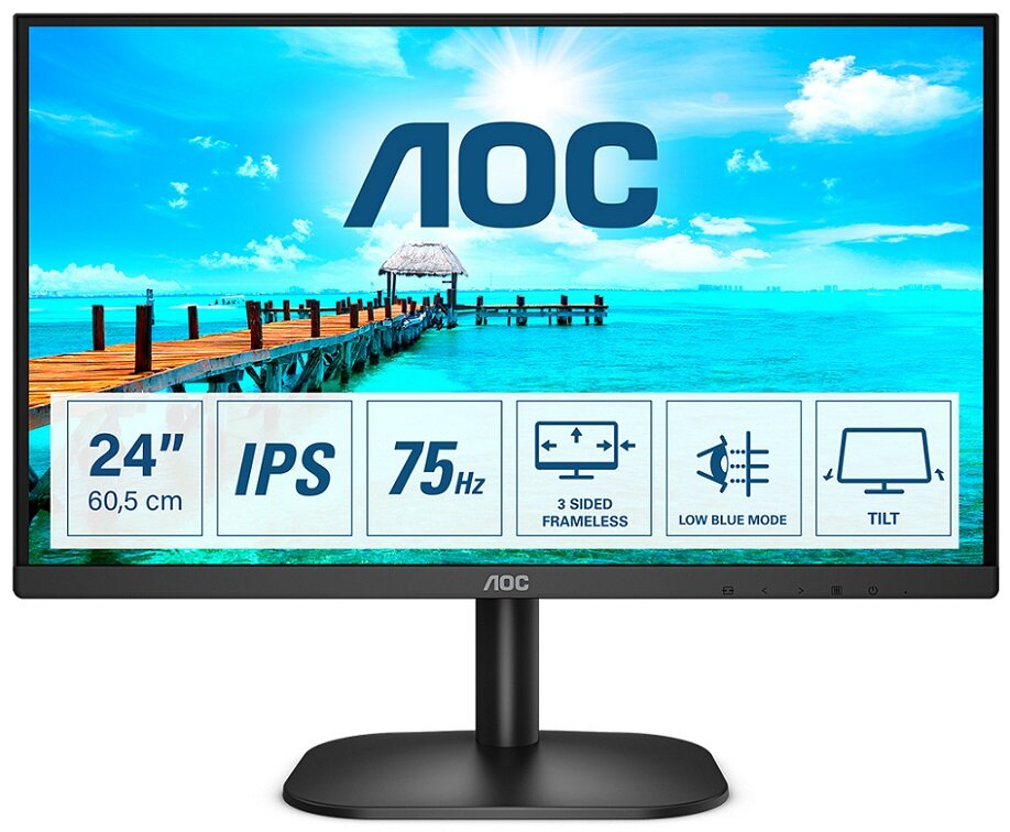 Monitor AOC 24B2XD 23.8 FHD IPS 4ms