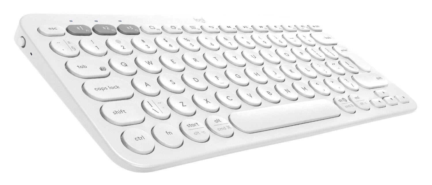 Klawiatura bezprzewodowa LOGITECH K380 do urządzeń Mac Biały 920-010407