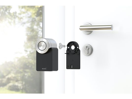 NUKI Cilindro Home Set Pro EU - Set serratura intelligente (Nero)
