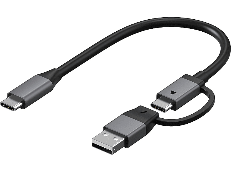 ISY ISE 1000-GY Festplattengehäuse, M.2 NVMe SSD, USB-C 3.1 Gen2, Aluminium, Grau — Foto 3 von 5