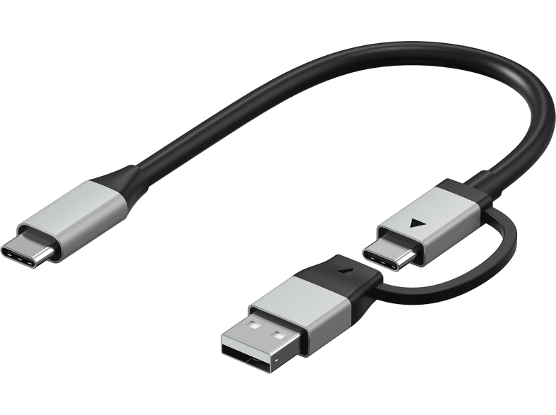 ISY ISE 1000-SV Festplattengehäuse, M.2 NVMe SSD, USB-C 3.1 Gen2, Aluminium, Silber — Foto 2 von 5