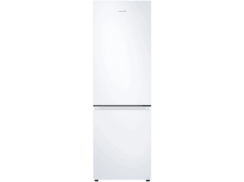SAMSUNG RB34C600DWW/WS Kühl-/Gefrierkombination (D, 204 kWh, 1853 mm hoch, Weiss)