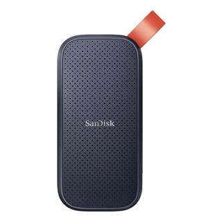SANDISK Portable - Festplatte (SSD, 1 TB, Grau/Orange)