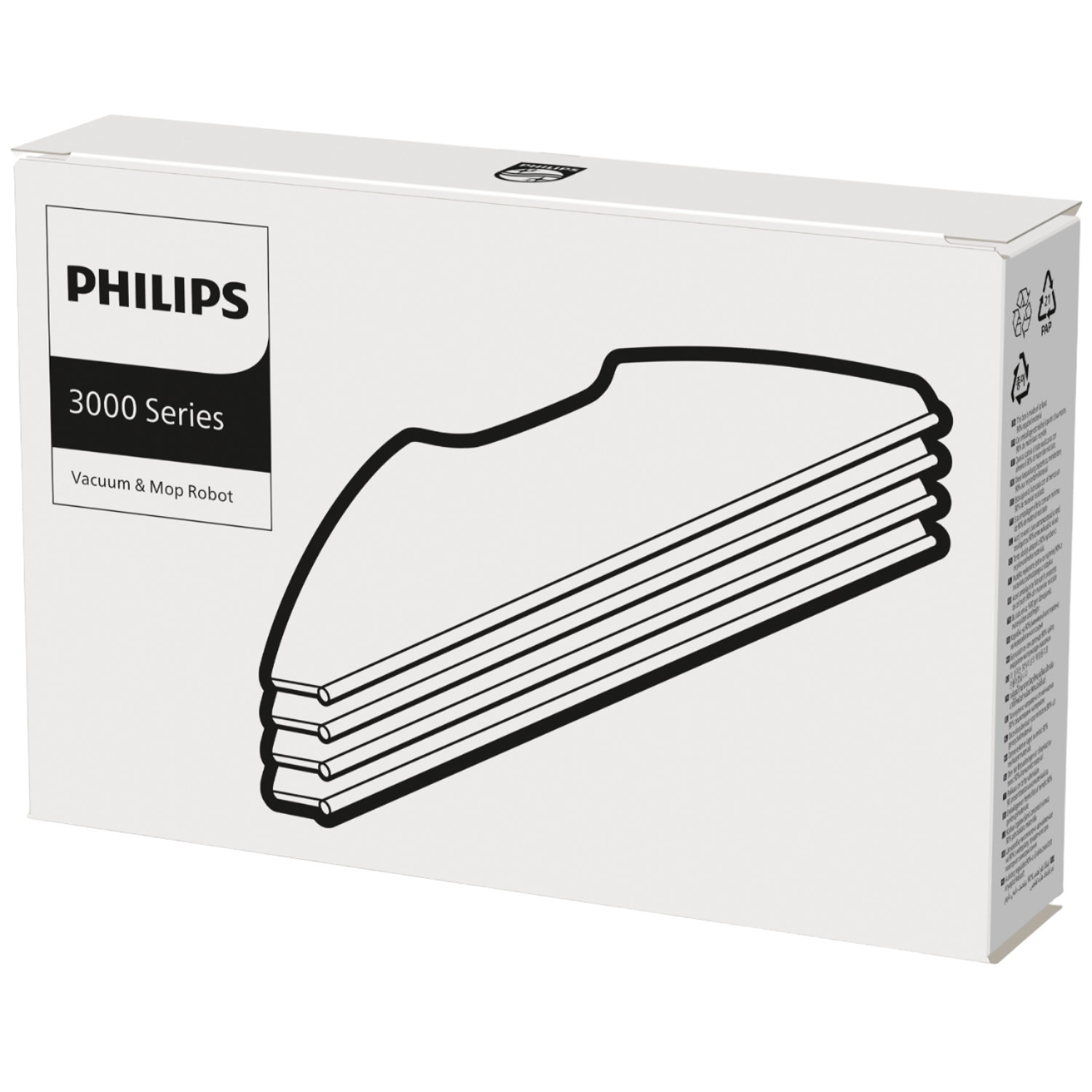 Philips XV1430-00 Reserve schoonmaakdoek Wit