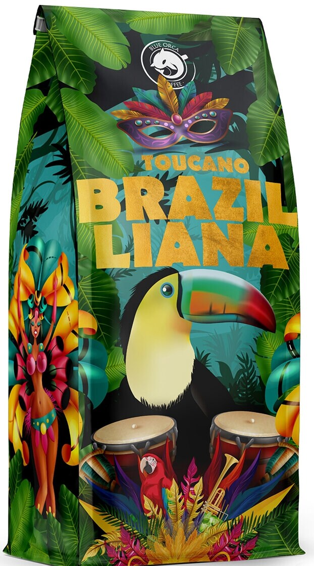 Kawa ziarnista BLUE ORCA 218666 Brazilliana Toucano 1 kg
