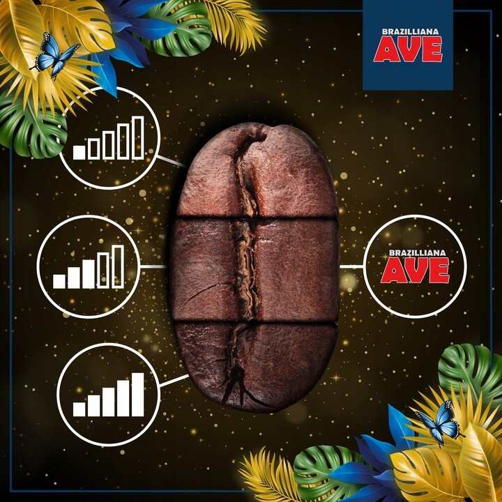 Kawa ziarnista BLUE ORCA 218667 Brazilliana AVE 1 kg