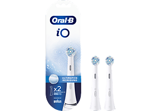 ORAL-B iO Ultimate Cleaning (2 pz) - Testine (Bianco)