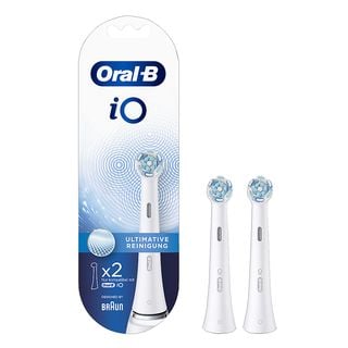 ORAL-B iO Ultimate Cleaning (2 pz) - Testine (Bianco)