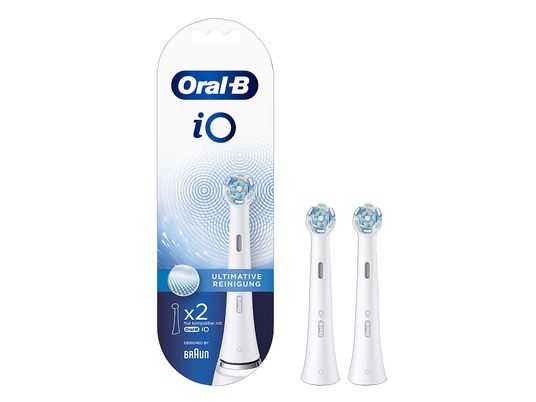 ORAL-B iO Ultimate Cleaning (2 pièces) - Têtes de brosse (Blanc)