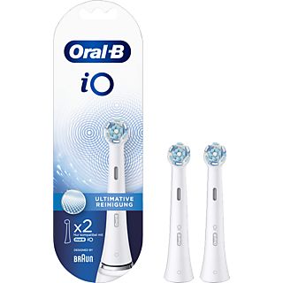 ORAL-B iO Ultimate Cleaning (2 pz) - Testine (Bianco)