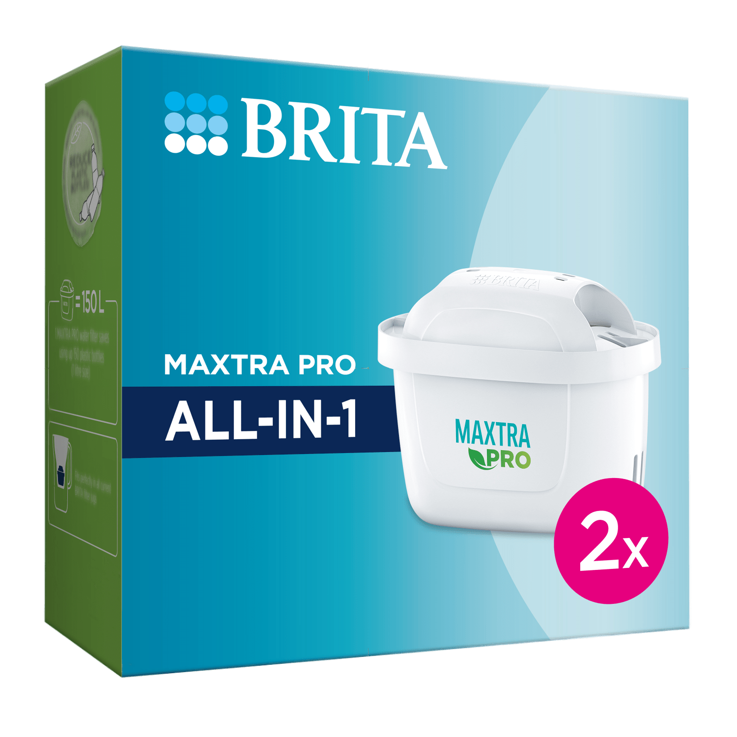 Brita Waterfilterpatroon Maxtra Pro All-in-1 2-pack