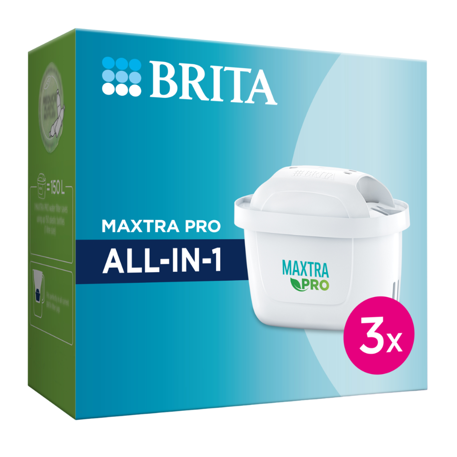 Brita filterpatronen MXpro 3- pack
