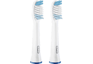 ORAL-B Pulsonic Clean 2 pezzi - Spazzole modellabili (Bianco)