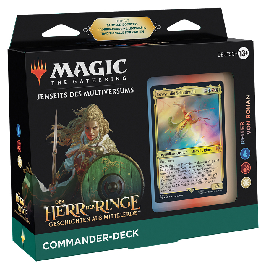 WIZARDS OF THE The - Magic the Gathering The Rings Deck Commander Sammelkarten of COAST Lord